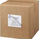 Avery Printable Shipping Labels with Sure Feed, 3-1/3" x 4", White, 150 Blank Mailing Labels (8164)