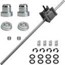 106-3955 Front Wheel Drive Transmission Assembly Compatible with To-ro Recycler 22/Lawn Boy Mower Replace 106-3955 104-8698 104-8699