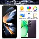 for Oppo A60 LCD Display for Oppo A60 Screen Replacement for Oppo A60 CPH2631 Touch Screen Digitizer Kits Assembly with Frame (Black)