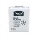 Depend Guards Incontinence Pads for Men, Overnight Absorbency, 42 Count