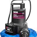 WAYNE WAPC250-1/4 HP Reinforced Thermoplastic Pool Cover Pump - Up to 3,000 Gallons Per Hour - Automatic On/Off Water Removal Pool Cover Pump