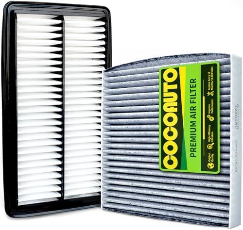 COCOAUTO Engine & Cabin Air Filter Kit for Honda Odyssey 2018 2019 2020 2021 2022 2023 2024 2025 2026, Replace 172205J6A10, XA10486, CF11182, 80292-TF0-G01
