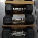 CAP Barbell Coated Dumbbell Weight | Multiple Options Pairs & Sets
(2) 10 LB (2) 15 LB Dumbbells