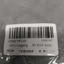 2 x Girls Leggings with Skirt for Girls Kids School Uniform Pants Toddler Ruffle Pants Tutu Pull On Warm Clothes (7-8 Years, Dark Gray)