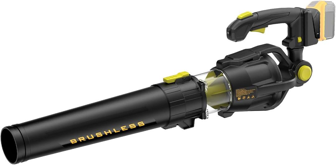 Brushless Leaf Blower for Dewalt 20V Battery (No Battery)