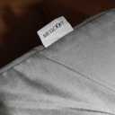 MEGCXIT Leg Pillow Elevation Blood Circulation, Wedge Pillow for Legs Swelling, Knee Pillow Wedge Post Surgery, Leg Elevation Pillows for After Surgery, Memory Foam Foot Leg Elevating Pillow, Grey, Single Leg