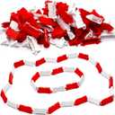 Hobby Fans 120 Pieces RC Car Racing Track Drift Runway Drift Field Fence for 1/14 1/16 1/18 1/24 1/28 Mini RC Car (Red+White)