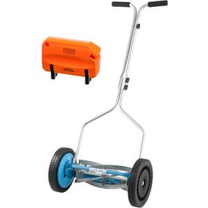 American Lawn Mower Company 1304-14SK2 14-Inch 5-Blade Push Reel Lawn Mower with Sharpener