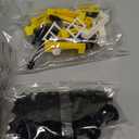 1100 Pieces Building Blocks, Compatible with All Major Brands, Classic Bulk Blocks, Includes Wheels, Door, Window, Street Lights (Multicolored)