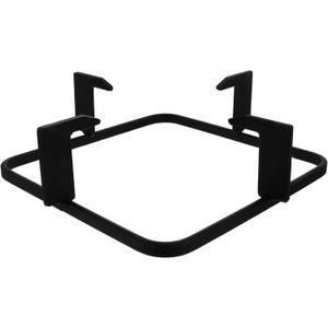 Uonlytech Gas Stove Burner Covers Cast Iron Wok Support Ring, 20. 7cm Square Gas Burner Rack Stove Trivets Cooktop Range Pan Holder Stand Stove Rack for Kitchen Camping Gas Cooker Cast Iron Wok
