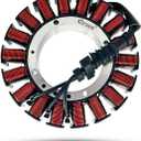 KARSEE 30017-08 Motorcycle Stator Coil Compatible with Harley Davidson 2008-17 Softail & DynaFat Bob Low Rider Street Bob Super Glide Switchback Fat Boy 30017-08A