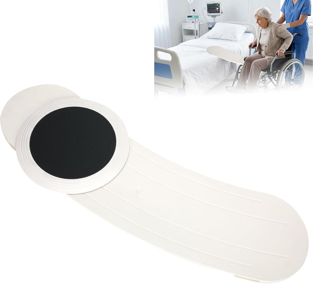 Slide Transfer Board with Disc,Sliding Board for from Wheelchair to Bed/Car,Anti-Slip Pad Make Transfers Easier & Safer,Heavy-Duty Sliding Board for Patient Senior, Reach More, Move Easier
