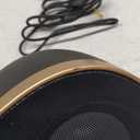 iLive ISB301BZ ISB301BZ Portable 12-Watt-Max Retro Bluetooth Rechargeable Speaker with LED Lights