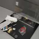 Football Helmet Display Case with LED Light, Clear Full Size Helmet Display Acrylic Double Layer Helmet Display Stand for Autographed Helmet Display, Fans & Collectors, Sports Collectibles (Helmet case 15.7"x12"x12"inches)