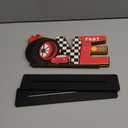 TONIFUL Race Car ONE Letter Sign Table Centerpieces Fast One Birthday Decorations for Boys,Cars 1st Birthday Decorations for One Year Old Birthday Favors Party Baby Shower Photo Booth Props(2 Set)