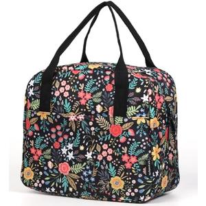 VLM Lunch Bag,Lunch Box for Women Men,Reusable Insulated Lunch Tote,Small Leakproof Cute Lunch Cooler with High Capacity for Work,Picnic,Camping