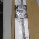 VOLISUN Modern Bathroom Vanity Light 24 inch, Rotatable, 14W Dimmable 5CCT Led Bathroom Light Fixture Over Mirror, Black Bar Vanity Light for Bathroom Mirror Restroom-ETL Certificated