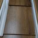 2-Tier Storage Bench, 39.4" Wide Shoe Bench with Padded Seat Cushion, Entryway Bench with 2 Barn Doors and Adjustable Shelf, Rustic Walnut