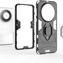 Compatible with Huawei Mate 60 Pro Case Cover,Magnetic Car Mount Bracket Shell Compatible with Huawei Mate 60 Pro 5G ALN-AL00 ALN-AL80 Case Blue