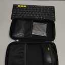 Foldable Keyboard and Mouse, Samsers Folding Bluetooth Keyboard Combo, 2.4G + BT5.0 x 2, Full-Size Portable Travel Keyboard & USB-C Rechargeable Wireless Mouse for iOS Android Windows Mac OS