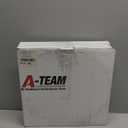 A-Team Performance 14x3 Air Filter Element - Red Round Cotton Fiber - Washable & Reusable High-Flow Filter - Compatible with Chevrolet, Buick, GMC, Ford, Mopar, Oldsmobile & Pontiac