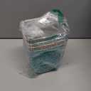 Rikyo 4 Pack Hanging Cup Holders,Trolley Basket Storage,Rolling Cart Accessories,4.75x4 Hanging Holder Storage Containers Hanging Buckets Hanging Bins,Make Up Pencil Holder(4 Colors)