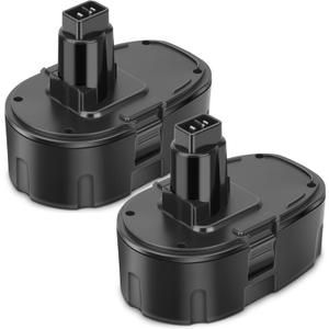 KUNLUN 2-Pack 4.5Ah Replacement Battery for DeWalt 18V XRP Battery Compatible for DeWalt 18V Battery DC9096 DC9098 DC9099 DW9095 DW9096 DW9098 DE9039 Cordless Power Tools