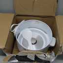 AROMA Rice Cooker, 3-Cup (Uncooked) / 6-Cup (Cooked), Small Rice Cooker, Oatmeal Cooker, Soup Maker, Auto Keep Warm, 1.5 Qt, White, ARC-363NG