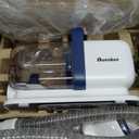 buenkee Dog Grooming Kit with Vacuum, 15000Pa Pet Hair Clipper and Shedding Brush, 50dB Low Noise, 2L Capacity, White