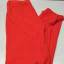 Women's Business 2 Piece Blazer Sets Casual Long Sleeve Open Front Blazer Jackets and Pencil Pant Suits (X-Large, Red)