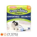 Hartz Comfitables Disposable Dog Diapers, Size Large 26 Count, Comfortable & Secure Fit, Easy to Put On, Super Absorbent Male and Female Diaper