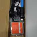 Soldering Iron Kit, 90W 110V Fast Heat up LCD Digital Soldering Gun kit with Ceramic Heater, 10 in 1 Adjustable Temperature Soldering Kit with Automatic Sleep Mode (Blue)