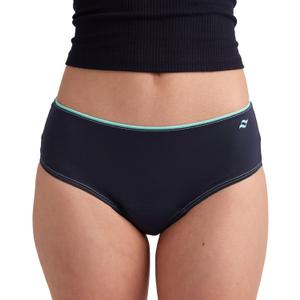 saalt Teen Brief Period Underwear - Leakproof Menstrual Underwear for Teen Girls - Full-Coverage Comfort (X-Large, Midnight Sky - Heavy Asborbency)