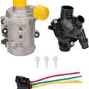 Electric Engine Water Pump and Thermostat Fit For BMW128i 325i 325xl 328i 328xi 330i 525i 525xi 528xi 530i 530xl x3 z4 OEM# 11517563183 11517586925