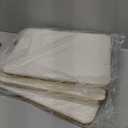 3 Pack Necklace Display Stand for Selling Double-sided Velvet Necklace Organizer Large Metal Chain Holder Stand Beige Grey Chain Jewelry Display for Vendor Craft Show Exhibidores