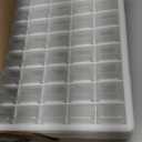 Akro-Mils 64-Drawer Plastic Drawer Storage Cabinet for Garage Organization, Bead Organizer, Building Bricks Storage, Teacher Toolbox, Makeup Organizer, 20" W x 6" D x 16" H, 10164 White