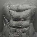 Lazy Chair Thick Padded, Comfy Velvet Accent Lounge Chair with Stable Frame, Leisure Sofa Armchair with Armrests and Side Pocket, Reading Chair for Bedroom, Living Room, Office, Light Gray