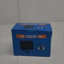 12V Car Air Condition Portable Dashboard AC Car Cooling Fan Blow Cold Air with Cigarette Lighter Plug in Universal Fit for Vehicles Truck RV SUV Boat Golf