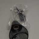 Toyvian Scald Mesh Cover for Reptile Heating Lamp Sturdy Iron Lampshade Compatible with Bearded Dragons Snakes and Turtles Includes Hanging Hook for Easy Installation