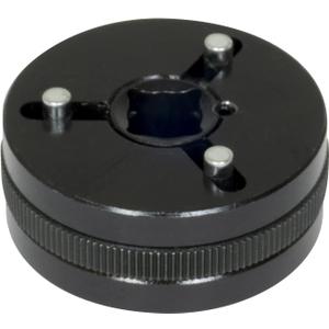 Lisle 25200 Brake Piston Wind Back Tool, 2 & 3 Pin, Black
