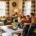 Sopicoz Wood Display Riser, Decorative Display Stand for Candles Plants Bottles Vases Soap Dispenser , 9 inch Wooden Tray Pedestal Stand for Kitchen Bathroom Countertop Decoration (Brown, 9 inch)