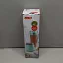Dash 16 oz Personal USB Bottle Blender with Travel Lid and Charging Cord, Single-Serve Smoothie and Juice Maker, Aqua