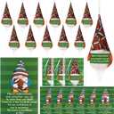 Roowest 30 Sets Pocket Hug Bulk Football Plush Doll Positive Gift Inspirational Gnomes Rugby Gnomes Pendant with Card Social Worker Month Bulk Gift for Women Men Coworker Group Football Team