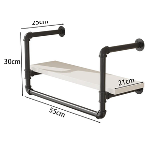 Floating Shelves (Single Deck White)