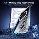 for Samsung Galaxy S26 Case with MagSafe[Invisible Kickstand] [Charge While Standing] [Military Shockproof] [Anti-Yellowing] Transparent Soft Silicone Bumper for S26 Phone Case Slim,Clear