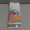 EXPAWLORER Puppy Collar and Leash Set - Embroidery Pawprints Plaid Dog Collar and Dog Leash Set, Bow Tie and Bandana Dog Collar with Bell, Cute Collar and Leash for Dogs Cats Outdoor Walking, Blue S