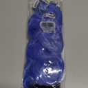 SYXLCYGG Blue Hair Extensions Clip Extensions 18" Wavy Synthetic Hair Piece Women Cheap Natural Fluffy&Not Tangled Girl colorful Full Head