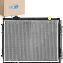 RAYTEN 1778 Engine Coolant Radiator Assembly Compatible with Toyota Tacoma 1995 1996 1997 1998 1999 2000 2001 2002 2003 2004, 2.4L 2.7L 3.4L, Manual Transmission, 18-5/8" Height, Not for 4WD