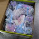 MammyGol Kids Roller Skates for Girls or Boys, Adjustable Roller Skates for Children with Beautiful Butterflies, Beginners 3-16 Years Old Light up Quad Skates Indoor Outdoor (Butterfly-Purple)