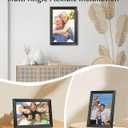 Frameo Digital Picture Frame, 10.1 Inch Smart WiFi Photo Frame with 1280x800 HD IPS Touch Screen, Auto-Rotate, Wall Mountable, Share Photos/Videos Instantly via App from Anywhere 10.1 inch Black